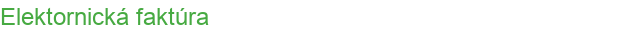 Elektornická faktúra